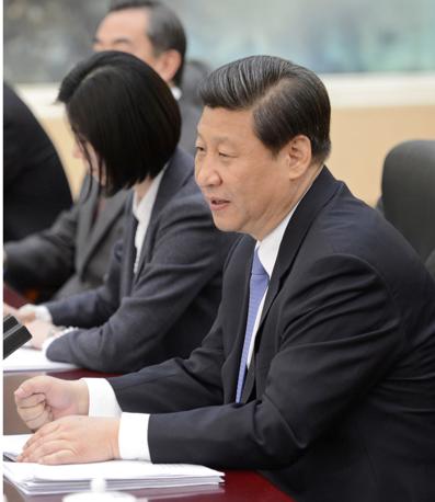  Xi Jinping, presidente della Cina. Ap
